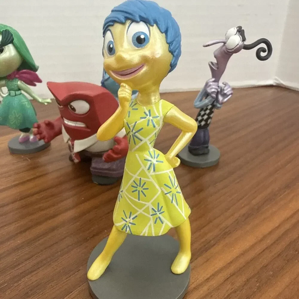 Disney Infinity 3.0 Inside Out Playset Lot 7-Disgust, Sadness, Joy, Anger, Cops